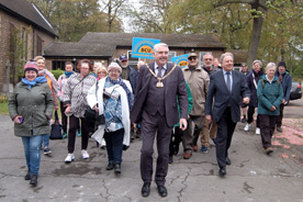  Start of the 26th Annual Sponsored Walk for BCU 